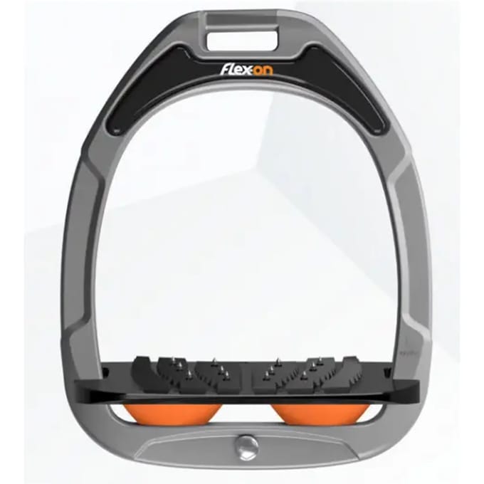 Ingebouwde Grip Aluminium/Zwart/Oranje Flex-On Green Composite