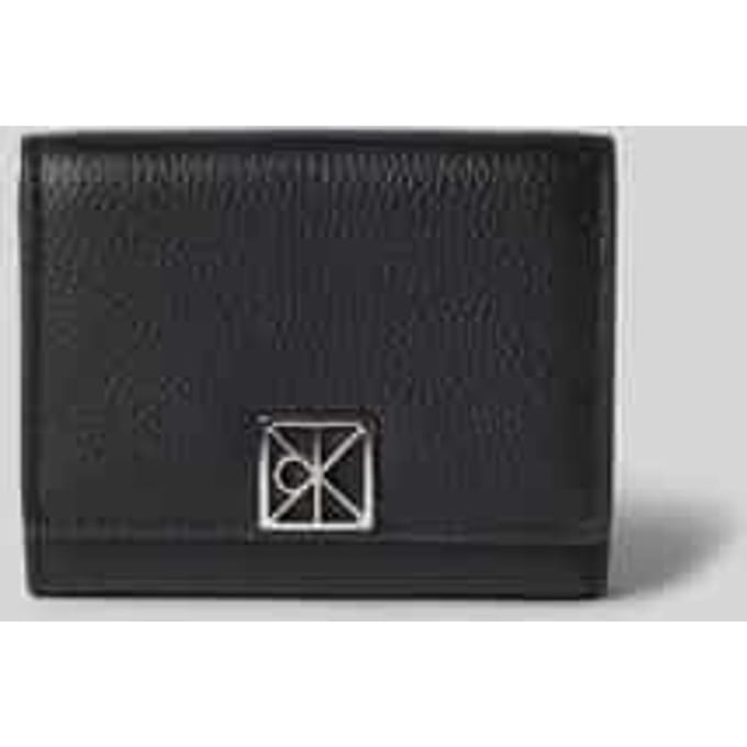 Portemonnee Calvin Klein Jeans Emblem Hw Pebble Trifold W/Zip