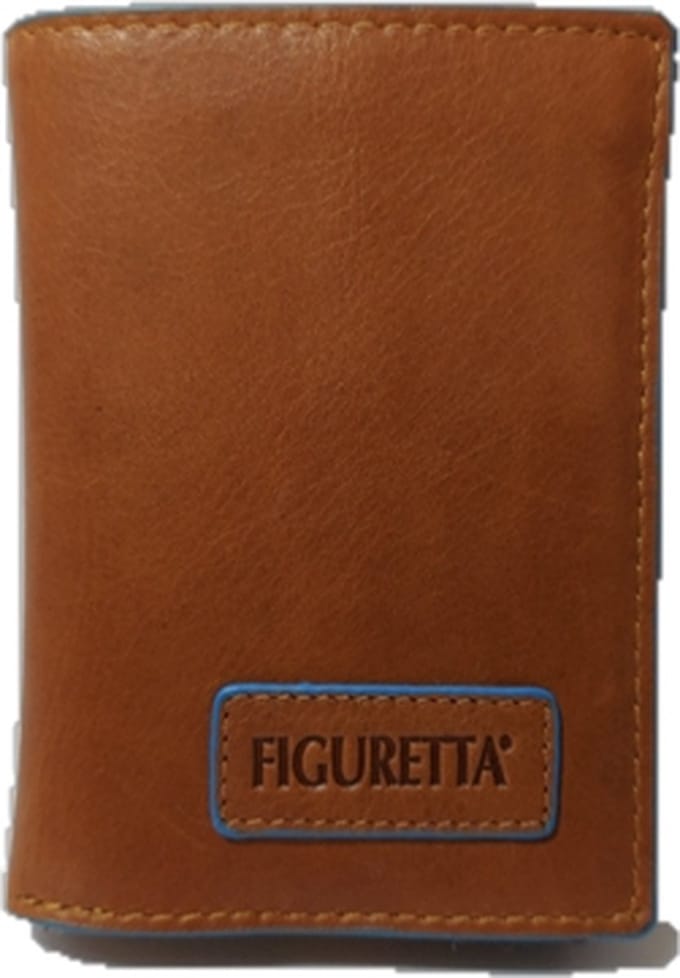 Figuretta RFID Billfold / Creditcardhouder / Portemonnee - Cognac