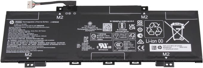 HP HSTNN-OB1W Batterij - 43,3Wh