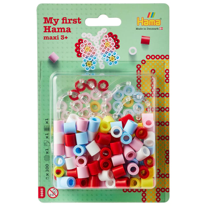 Hama strijkkralen maxi vlinder 100 stuks creatief speelgoed.