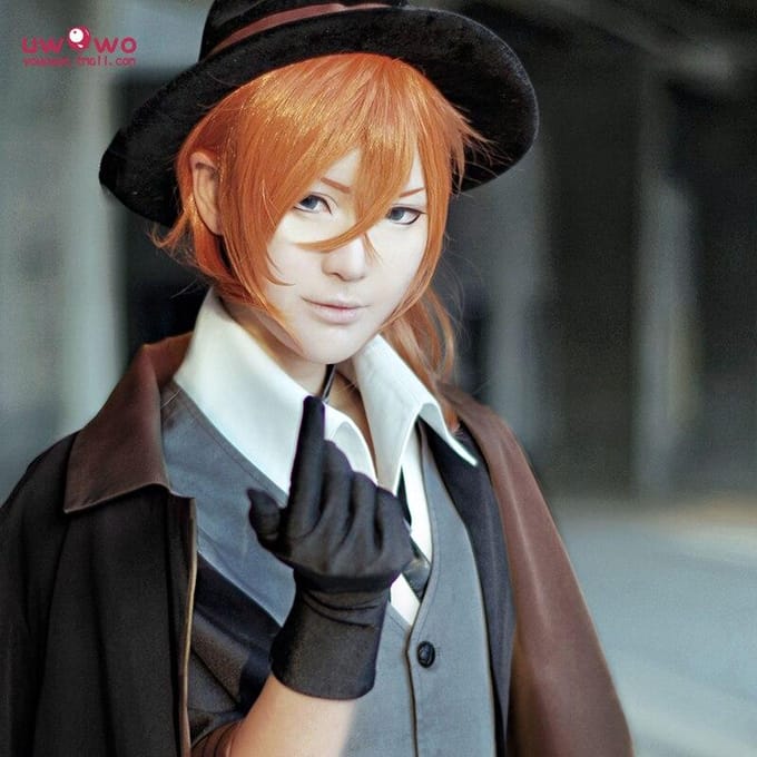 Le Costume Cosplay Bungou Stray Dogs est Très Adapté pour le Cosplay M marron