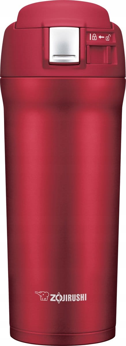 Zojorushi Mrmosbeker RVS 480ML - Rood, 10U Warm/12U Koud
