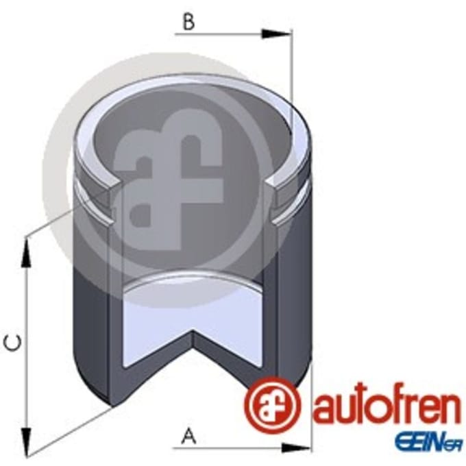 Zuiger, remklauw AUTOFREN SEINSA D025431, voor