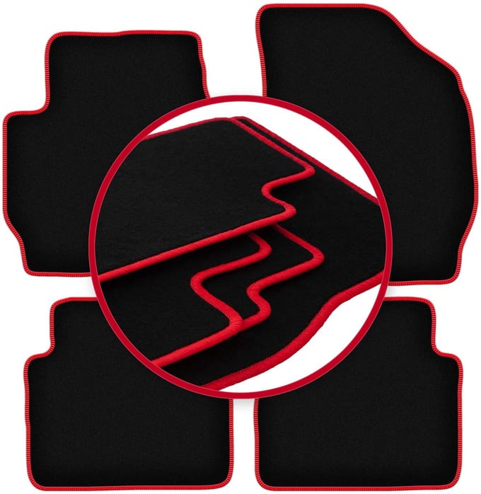 CARLUX-RED automatten voor: Mazda Tribute SUV (2000-2011)