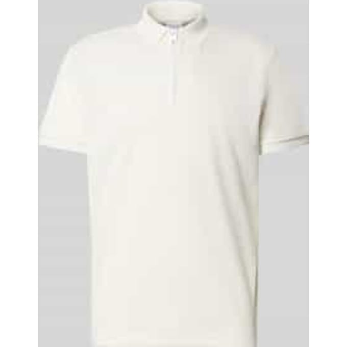 Regular fit poloshirt met ritssluiting, model 'FAVE'