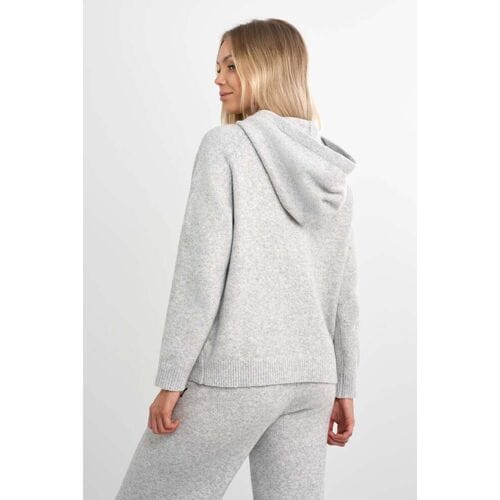 Famme Legacy Knit Hoodie Grijs L