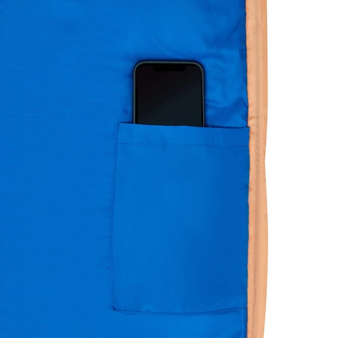 NILS CAMP Junior Serie - Slaapzak - Oranje - Polyester - Comfort bij 0-12 °C