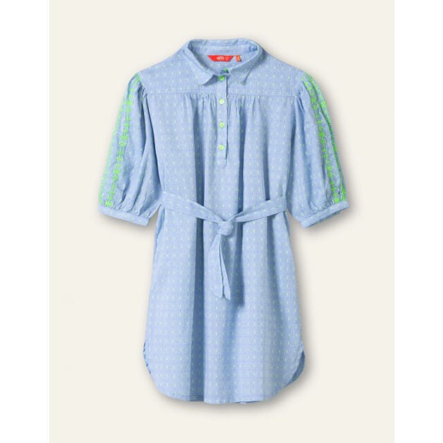 Oilily Djigi - jurk - Meisjes - Blauw - 104/4yr