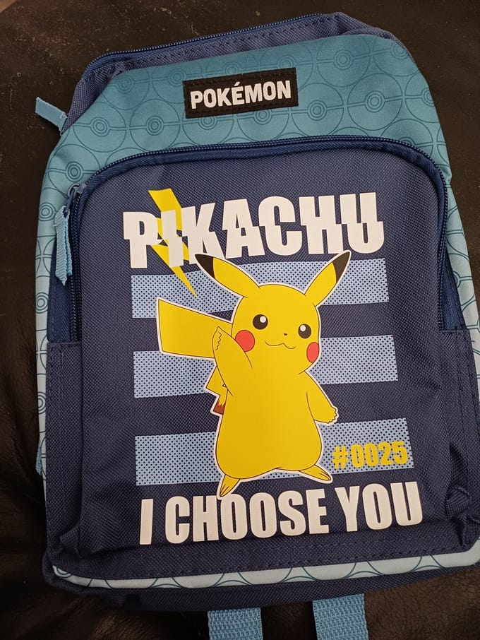 Pokemon klein formaat schoolrugtas