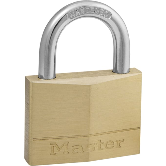 MasterLock Hangslot - Massief Messing - 50 mm - 150EURD