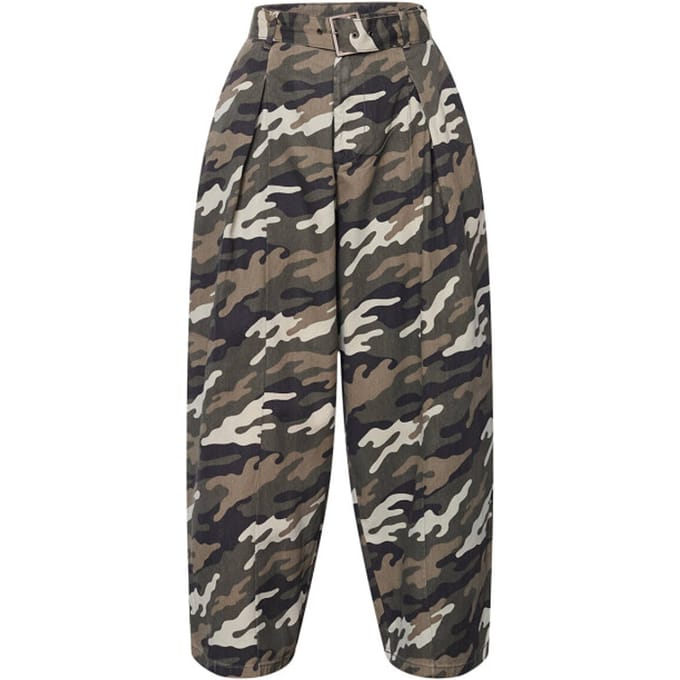SisterS point Broek Gaki Pa2 20066 Camouflage Dames Maat - M