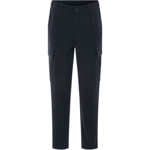 LIVERGY Heren cargobroek (Marineblauw, M)