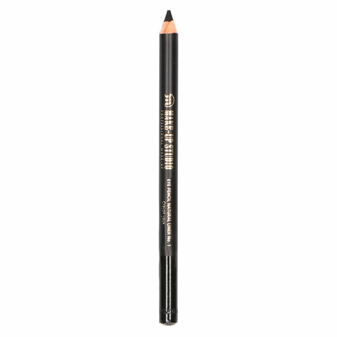 Make up Studio Eye Pencil Natural Liner Oogpotlood - 1 Zwart / Black
