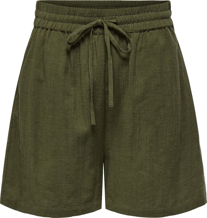 Only Tizana Shorts - Dames Short - Grape Leaf