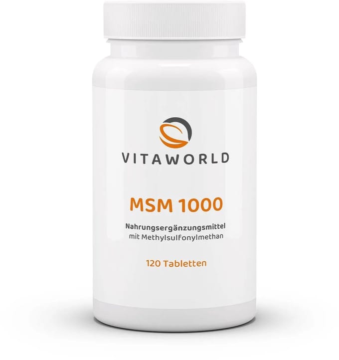 Vitaworld MSM 1000mg 120 tabletten