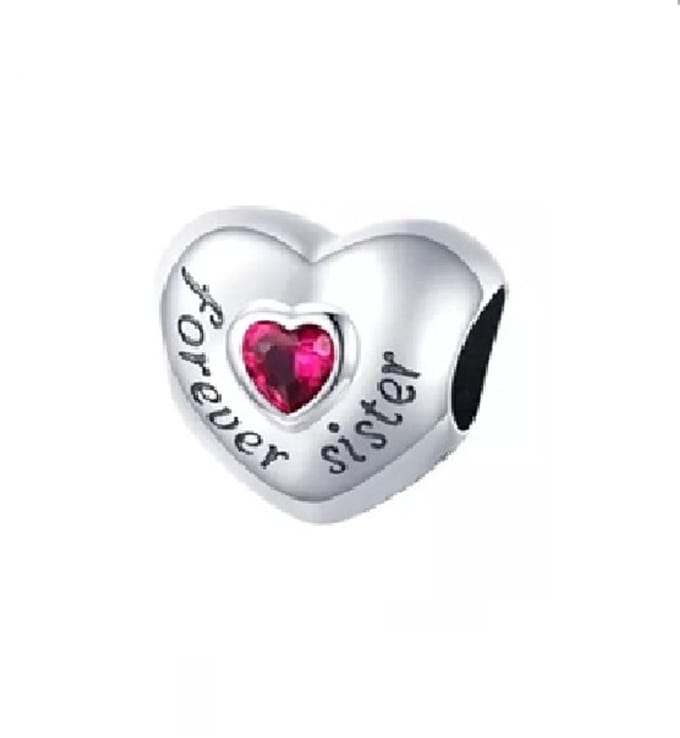 Bedel Sister - Forever - Voor Bedelarmband - 925 Zilver - Romystones