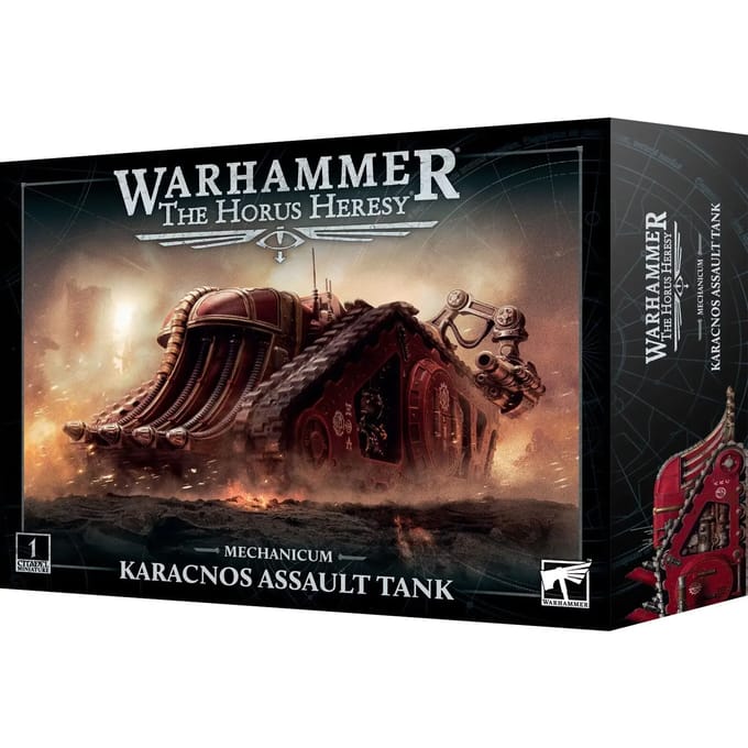Beeldje Games Workshop Warhammer 30k - Mechanicum : Karacnos Assault Tank