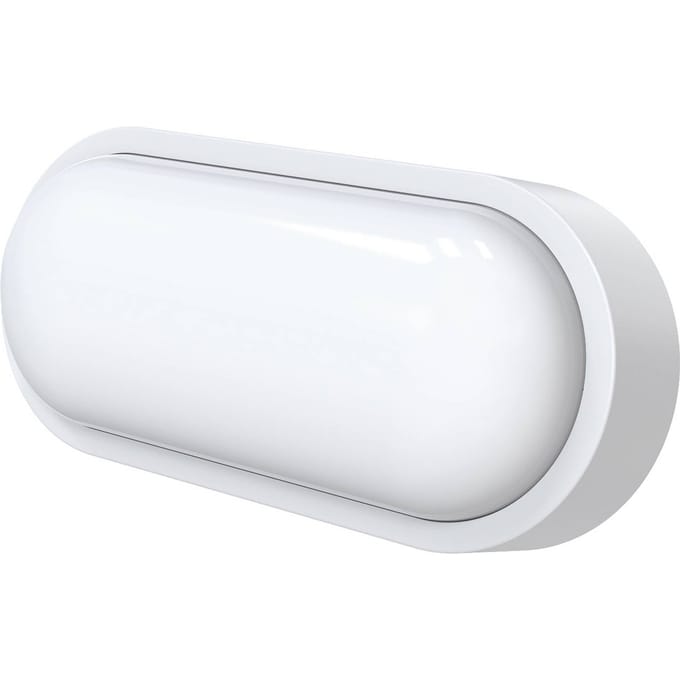 MEGATRON LED buiten wandlamp Zella Neo XL, wit, IP54