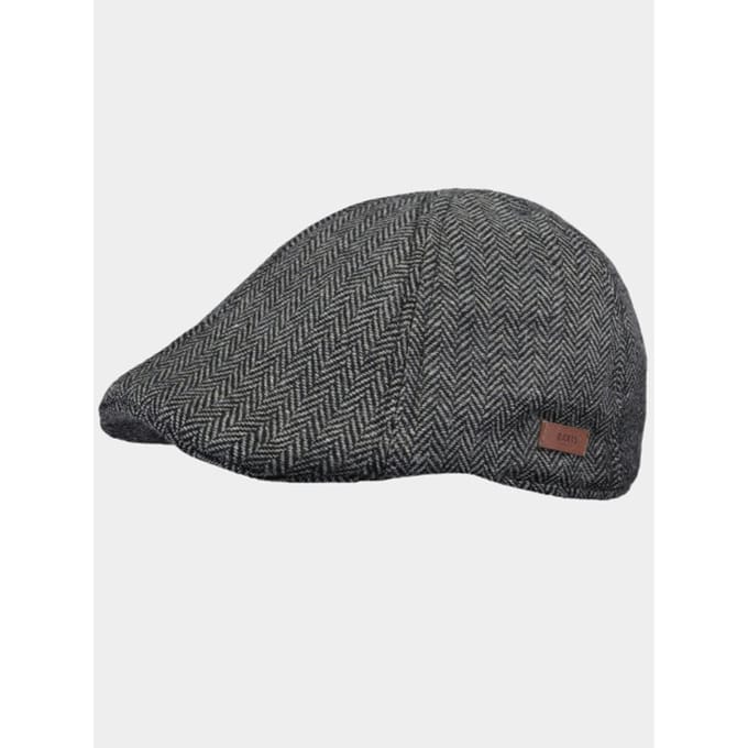 Barts Mr. Mitchell Flatcap Pet Heren - Grijs - Maat L