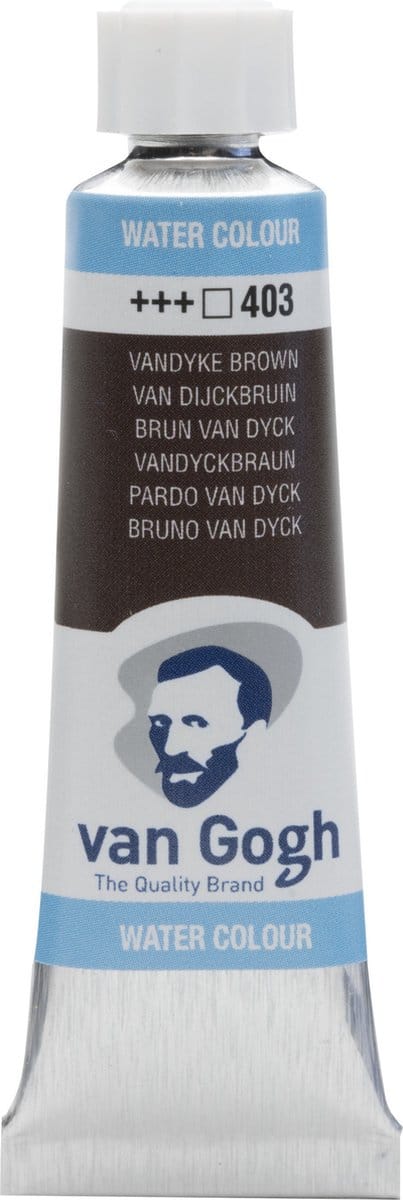 Van Gogh Aquarelverf Tube - 10 ml 403 Van Dijckbruin