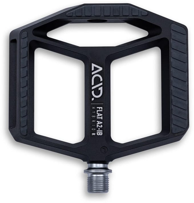 ACID Platte Pedalen A2-IB HYBRID R BLACK