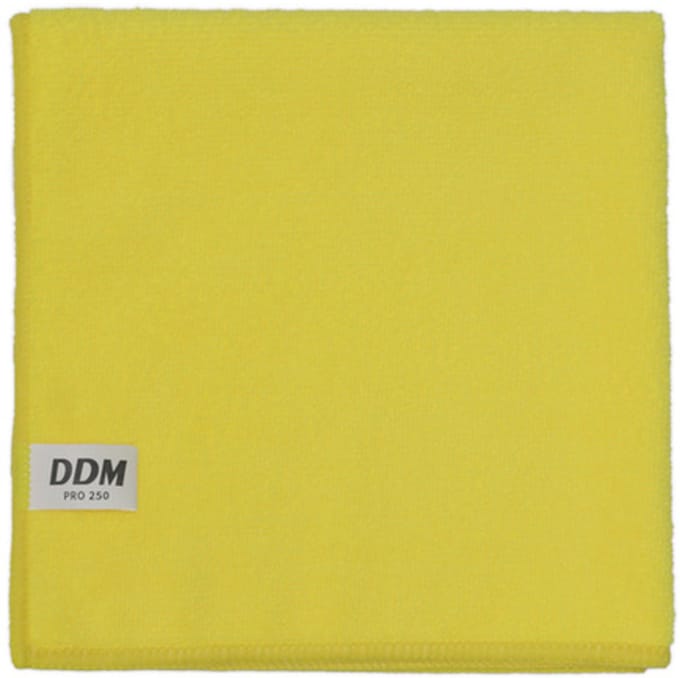 DDM microvezeldoekjes 40x40cm 10 stuks geel