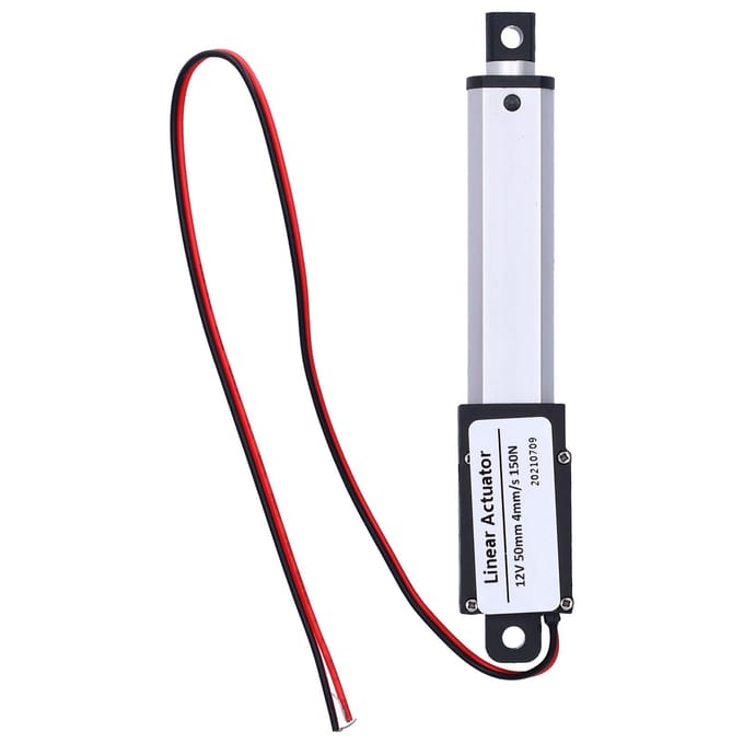 Lineaire Actuator 50mm Slag DC 12V Laag Geluid Interne Eindschakelaar Mini Lineaire Bewegingsactuator voor Automotive
