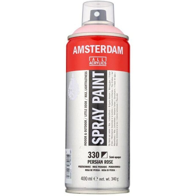 Spuitbusverf - Spraypaint - #330 - Perzischrose - Amsterdam - 400ml
