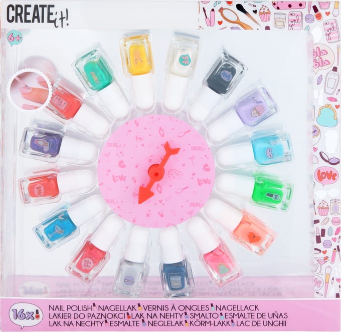 CREATE IT! Nail polish set with selection wheel 1