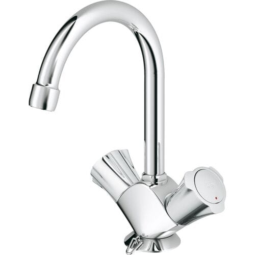 GROHE Costa-L Wastafelkraan - Met ketting - Chroom