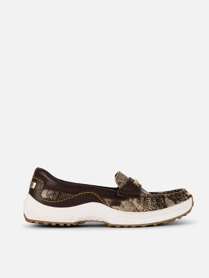 ZOO Adventure - Mia - Dames - Mocassins – Zand - Maat 38