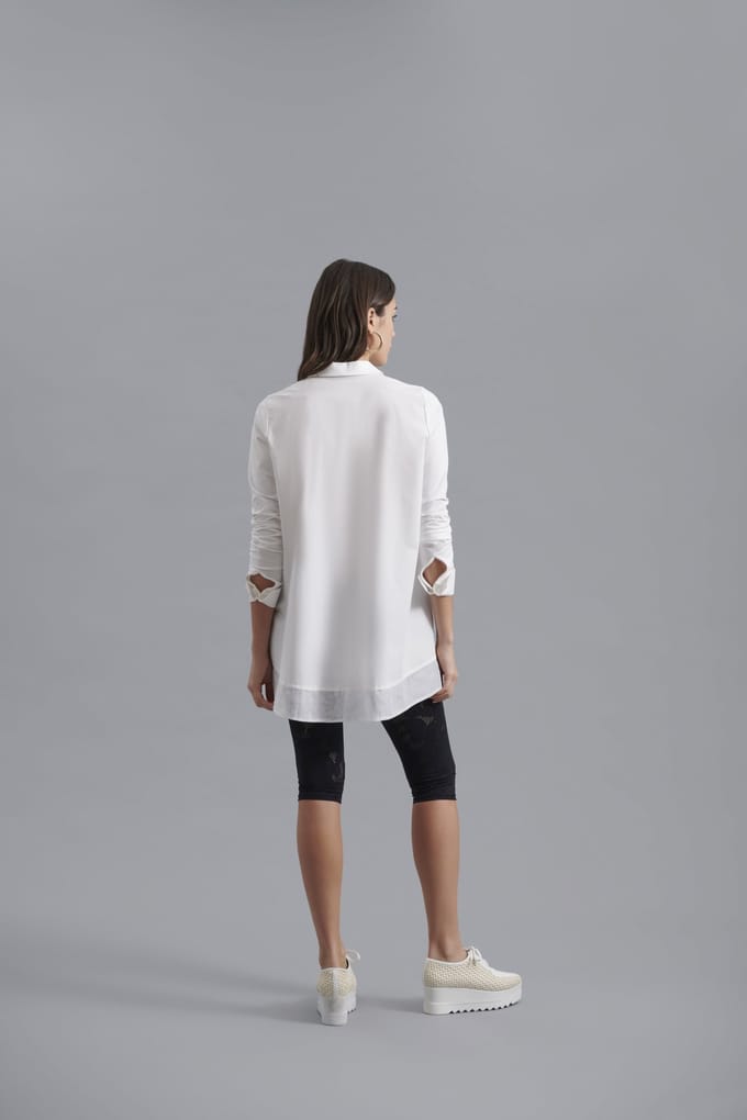 Anne Fontaine Verdi White Größe: 44 | Longsleeves Outlet | Damen | Weiß