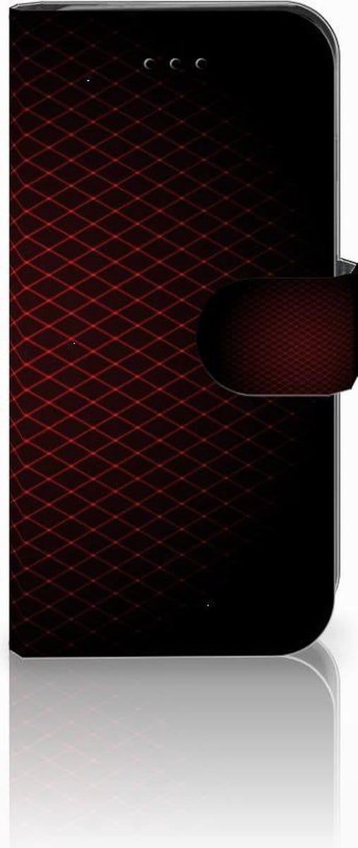 iPhone 7 | 8 | SE (2020) | SE (2022) Telefoon Hoesje Geruit Rood