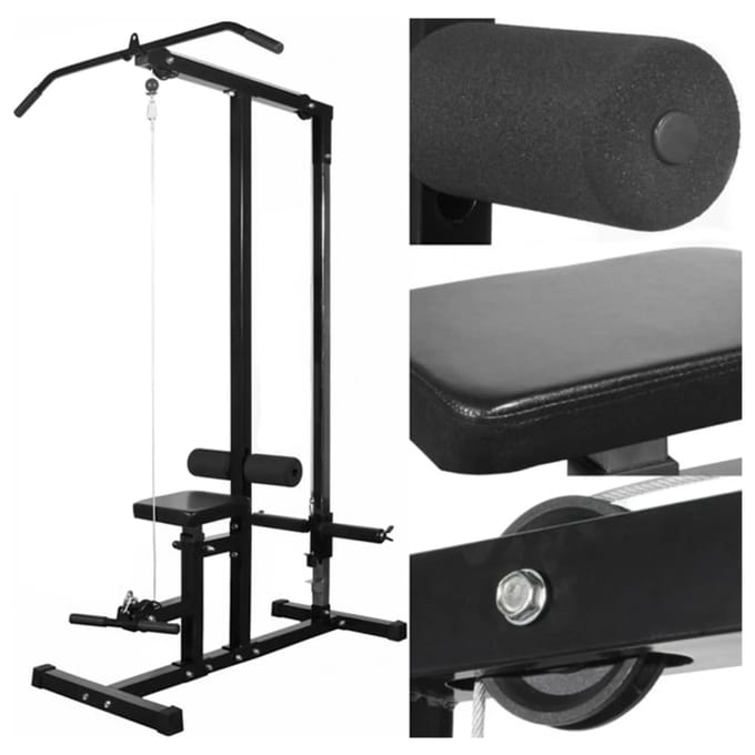 vidaXL - Krachttoren - met - halterset - 60,5 - kg