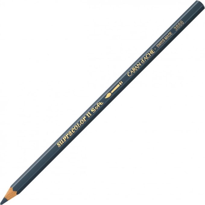 Caran d'Ache Supracolor aquarel potlood 008 greyish black