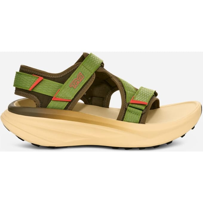 TEVA - AVENTRAIL R2T TRAIL RUNNING SANDAL HEREN - DARK OLIVE/PERIDOT - 11