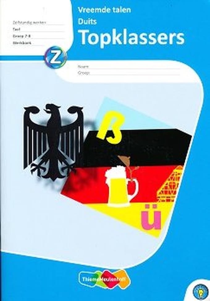 Topklassers Werkboek Duits incl. CD-Rom groep 7-8 (per stuk)