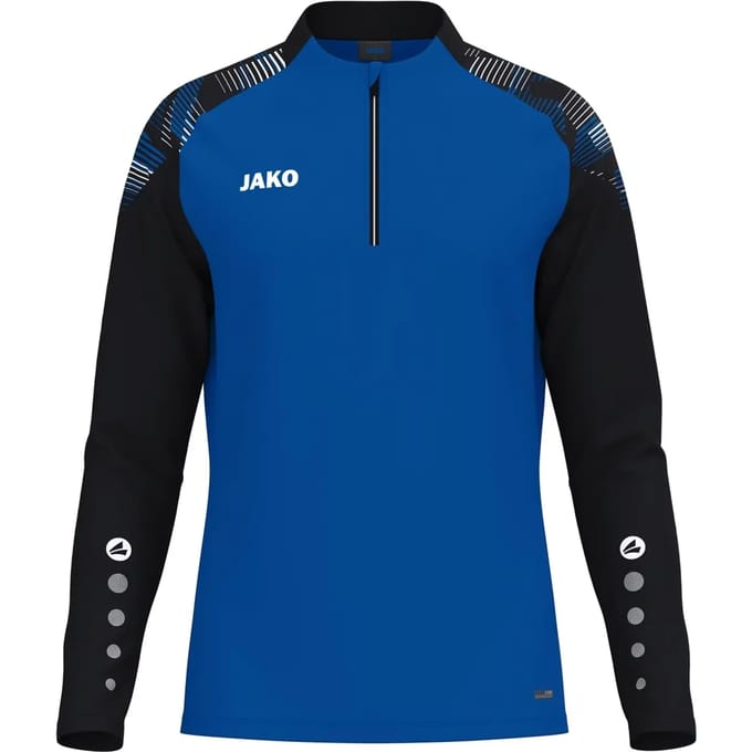 Jako Sonic Ziptop Kinderen - Royal / Zwart | Maat: 152