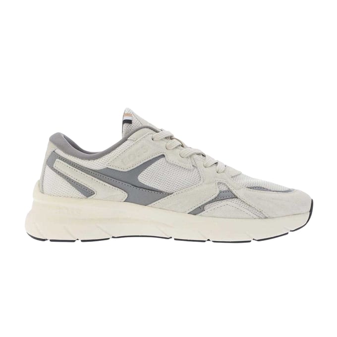 Boss Mannen Owen Runn Laag Snit Hardloopschoenen (Beige)