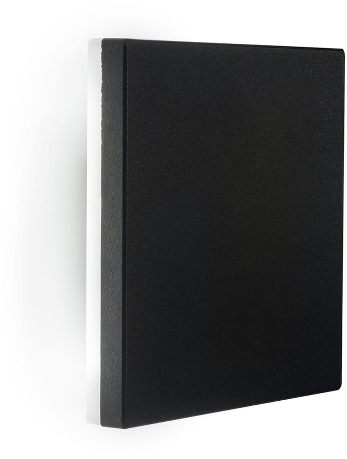 Moderne Buitenwandlamp Zwart IP65 incl. LED - Garleds Bamboe