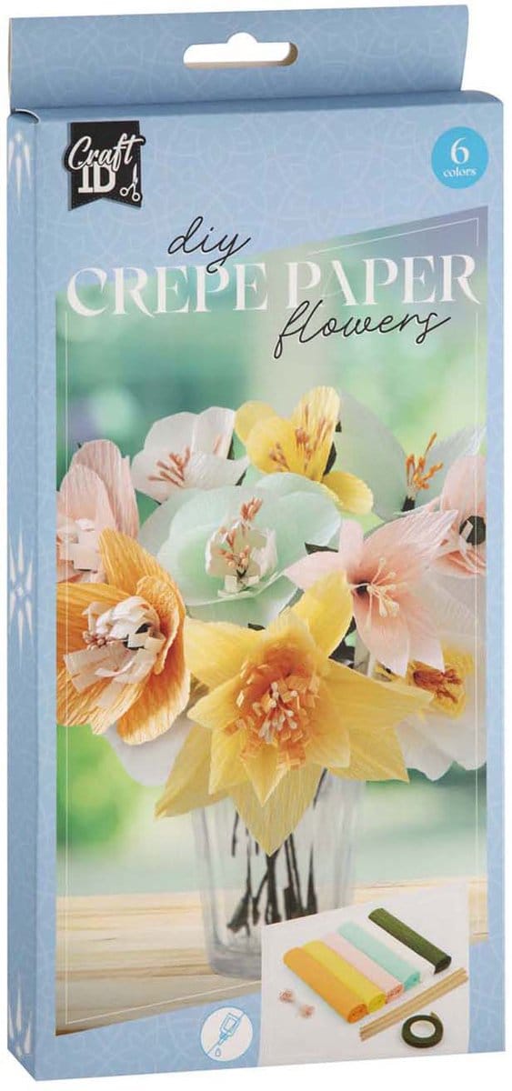 Crepe Bloemen Knutselset