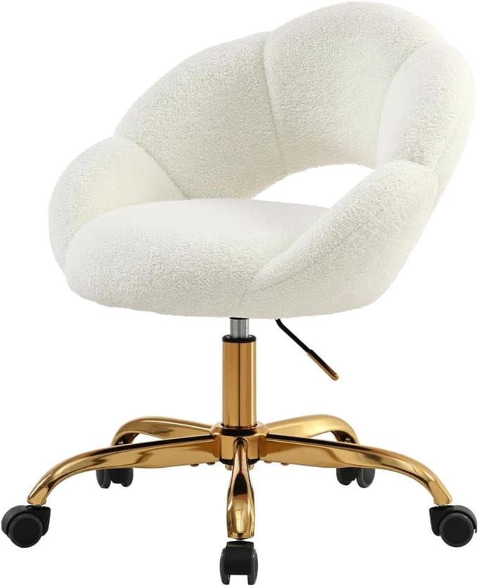 MRKK® Make up Stoel - Kaptafel Kruk - Visagie - Beige