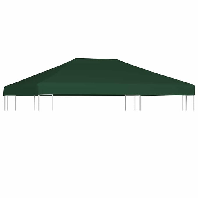 vidaXL - Prieeldak - 310 - g/m² - 4x3 - m - groen