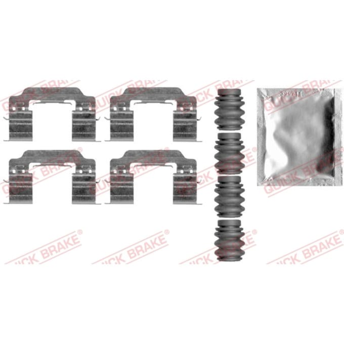 Toebehorenset, schijfremblok QUICK BRAKE 109-0007