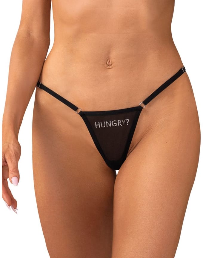 Obsessive - Violami Hungry String - Zwart