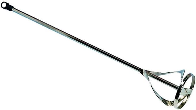 Verf Mixer - Boormixer Roerder - Materialen Mengen - Vernikkelde Stalen Constructie - 620 mm - Meerkleurig