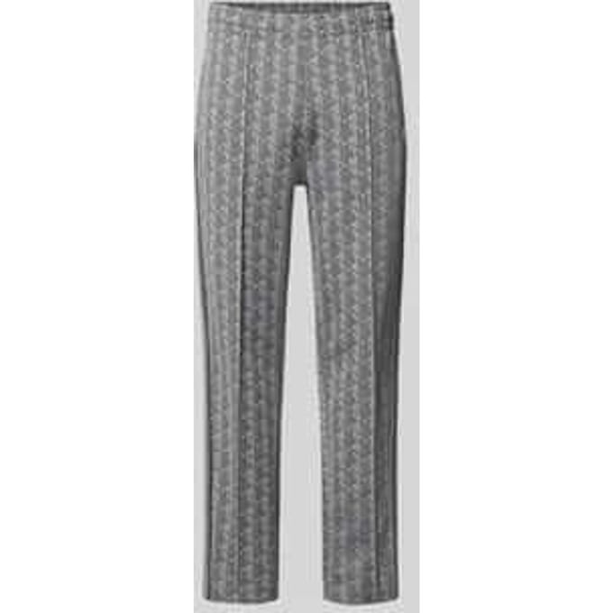 regular fit sweatpants met katoen