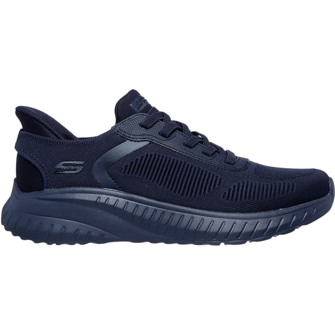 SKECHERS Heren Slip-Ins BOBS Sport Squad Chaos Sneaker 118312 DKNV Dark Blue