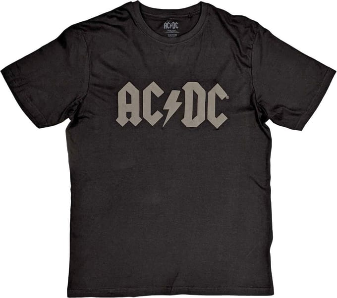 AC/DC - Logo Heren T-shirt - S - Zwart